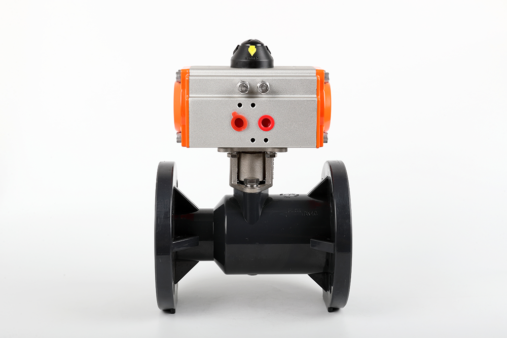 坦洲镇气动法兰一体球阀